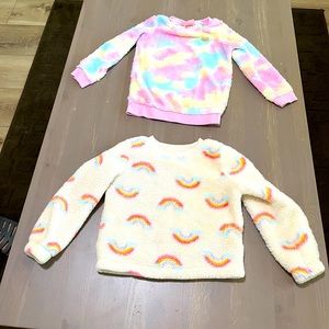 Two size 5t girls sweaters